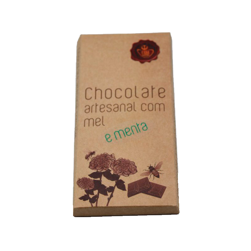 Chocolate de mel e mentol 125g