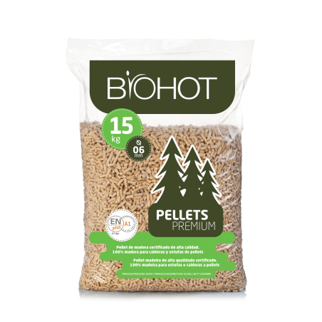 PELLETS DOMESTICO- SACO 15 KGS