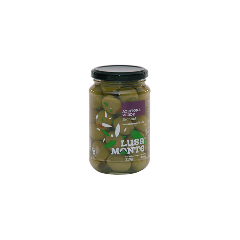 Azeitona Verde Recheada 210g