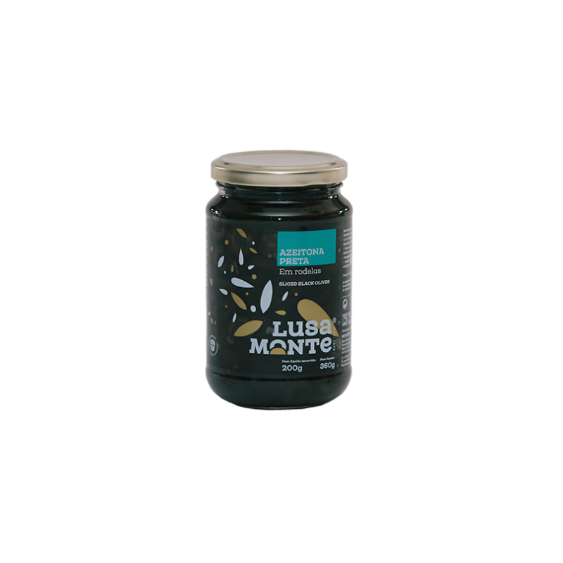 Azeitona Preta Laminada 200g