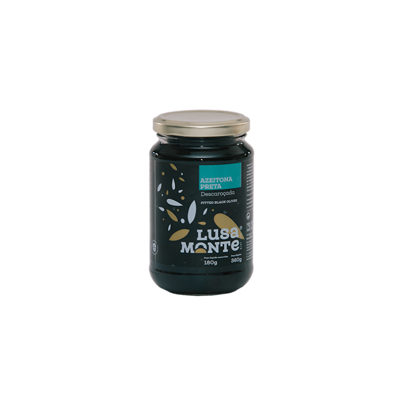 Azeitona Preta Sem Caroço 200g