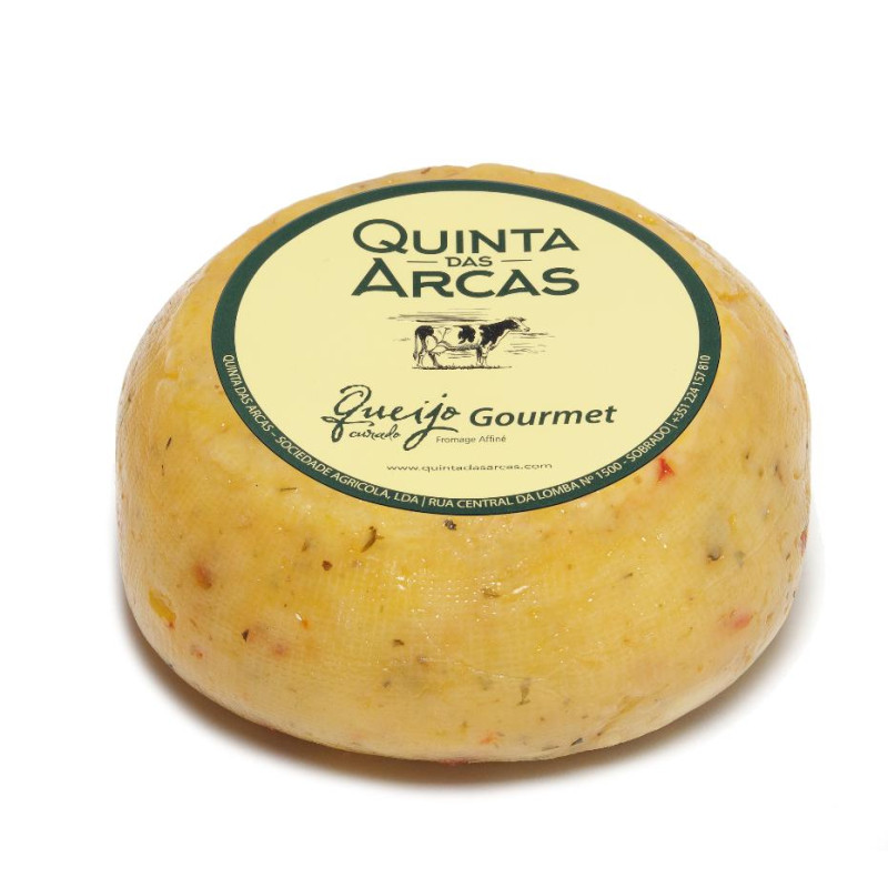 QUEIJO GOURMET ESPECIAL ERVAS - Quinta das Arcas 1/2Kg